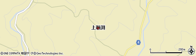 和歌山県紀の川市上鞆渕周辺の地図