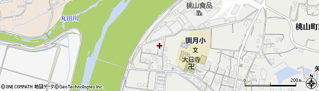和歌山県紀の川市桃山町調月1136周辺の地図