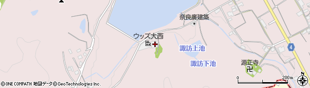 香川県善通寺市与北町1469周辺の地図