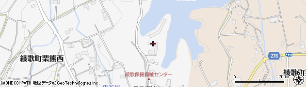 香川県丸亀市綾歌町栗熊西817周辺の地図
