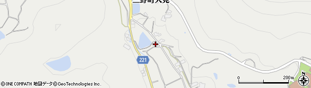 香川県三豊市三野町大見6193周辺の地図