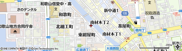 和歌山県和歌山市船場町5周辺の地図