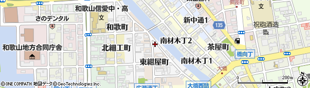 和歌山県和歌山市船場町75周辺の地図