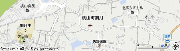 和歌山県紀の川市桃山町調月765周辺の地図