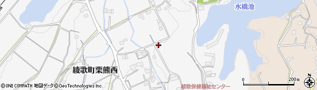 香川県丸亀市綾歌町栗熊西826周辺の地図
