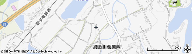 香川県丸亀市綾歌町栗熊西1919周辺の地図