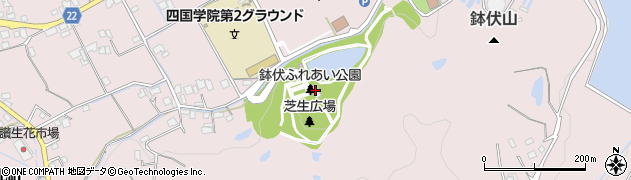 香川県善通寺市与北町1719周辺の地図