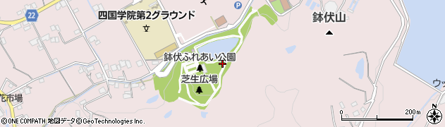 香川県善通寺市与北町1728周辺の地図