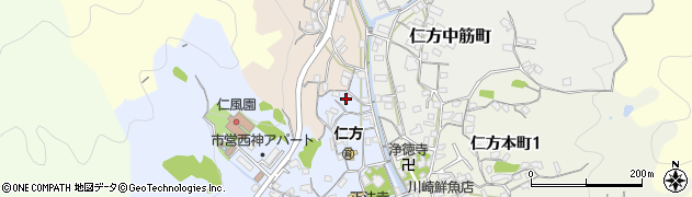 広島県呉市仁方西神町39周辺の地図