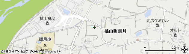 和歌山県紀の川市桃山町調月960周辺の地図