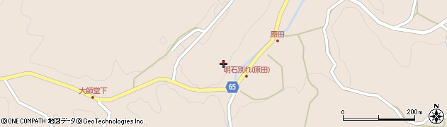 原田説教場周辺の地図