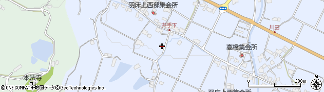 香川県綾歌郡綾川町羽床上1284周辺の地図