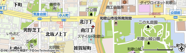 和歌山県美容職業訓練校周辺の地図