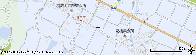 香川県綾歌郡綾川町羽床上173周辺の地図