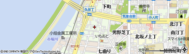 和歌山県和歌山市上町周辺の地図