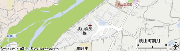 和歌山県紀の川市桃山町調月980周辺の地図
