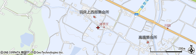 香川県綾歌郡綾川町羽床上1279周辺の地図