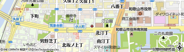 和歌山県和歌山市西汀丁9周辺の地図