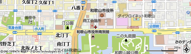 株式会社朝日新聞社　和歌山支局周辺の地図