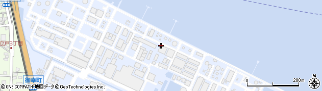 矢野自転車店周辺の地図