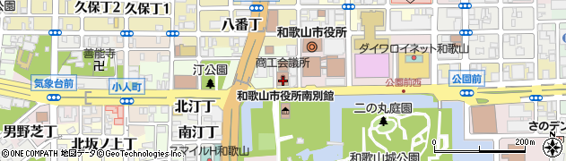 和歌山県和歌山市西汀丁36周辺の地図