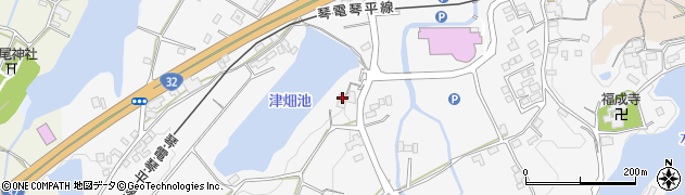香川県丸亀市綾歌町栗熊西1769周辺の地図