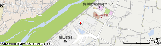 和歌山県紀の川市桃山町調月408周辺の地図