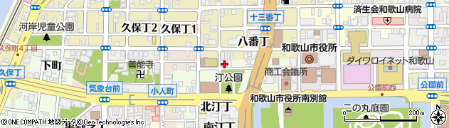 和歌山県和歌山市西汀丁17周辺の地図