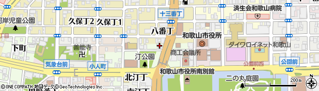 和歌山県和歌山市西汀丁25周辺の地図