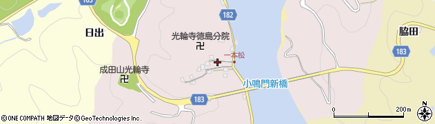 徳島県鳴門市瀬戸町北泊北泊407周辺の地図