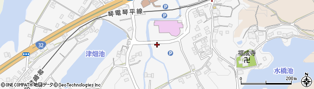 香川県丸亀市綾歌町栗熊西1681周辺の地図
