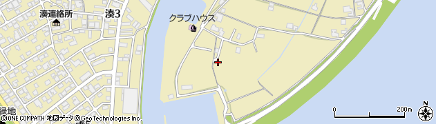 和歌山県和歌山市湊1805-16周辺の地図