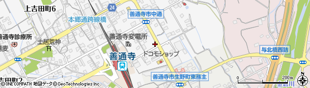 香川県善通寺市上吉田町560周辺の地図