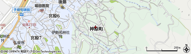 広島県呉市神原町11周辺の地図
