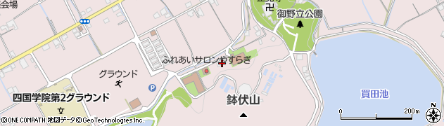 香川県善通寺市与北町1332周辺の地図