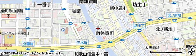 湯川泰洋紙店周辺の地図