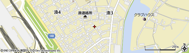 和歌山県和歌山市湊3丁目9周辺の地図