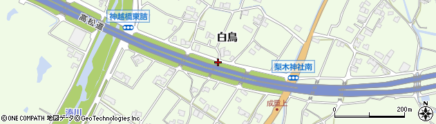 香川県東かがわ市白鳥周辺の地図