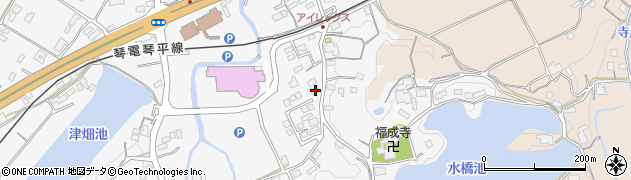 香川県丸亀市綾歌町栗熊西1691周辺の地図