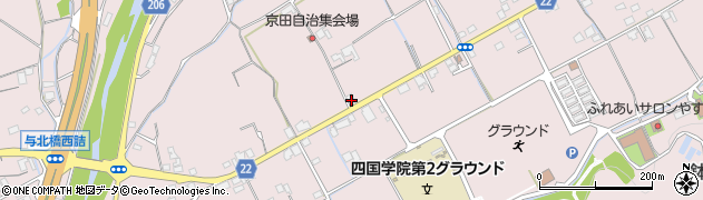 香川県善通寺市与北町2329周辺の地図