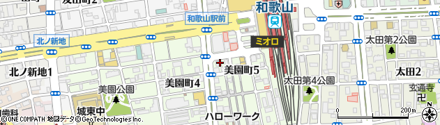 カラオケバンバン BanBan 和歌山駅前店周辺の地図