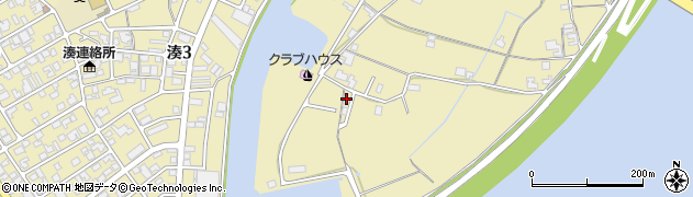 和歌山県和歌山市湊1805-8周辺の地図