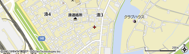 和歌山県和歌山市湊3丁目周辺の地図