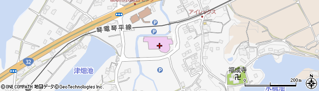香川県丸亀市綾歌町栗熊西1680周辺の地図