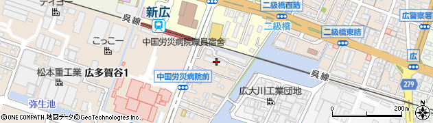ジェイシティ新広駅前管理人室周辺の地図