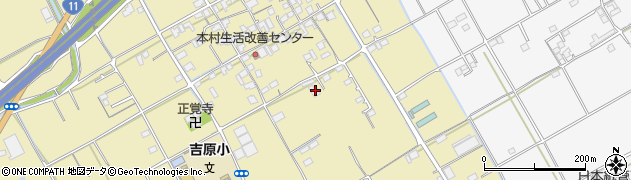 香川県善通寺市吉原町389周辺の地図