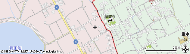 香川県善通寺市与北町323-2周辺の地図