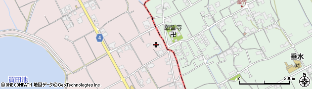 香川県善通寺市与北町325周辺の地図