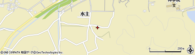 香川県東かがわ市水主528周辺の地図