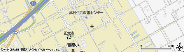 香川県善通寺市吉原町335周辺の地図